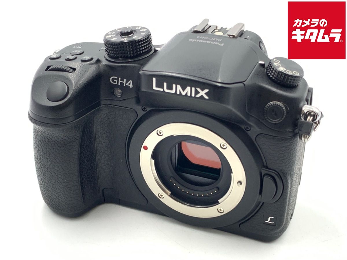 並品 パナソニック LUMIX DMC-GH 4-K ボディ ブラック