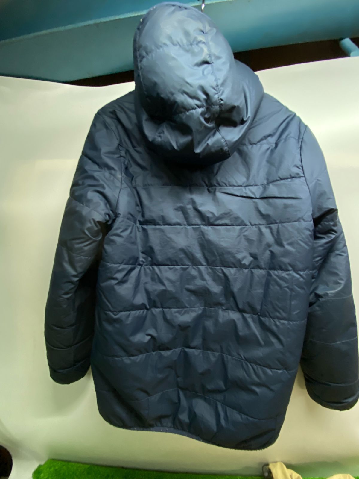 ○patagonia パタゴニア ジャンバー ブルゾン リバーシブル 紺色 子供