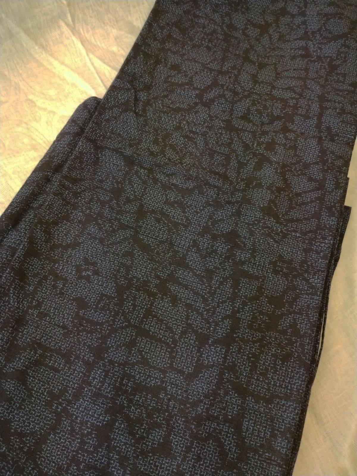 亀甲絣の紬7点 リメイク