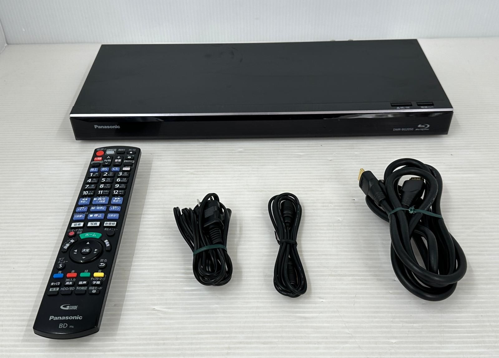 品 Panasonic パナソニック Blu ray レコーダー DMR BG 2050 2 TB 6チューナー 2018年製 2512192