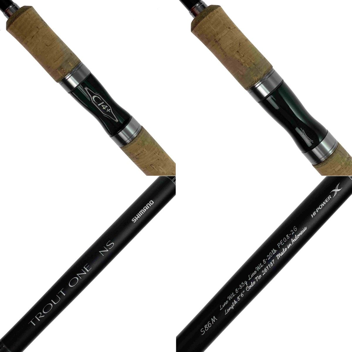 SHIMANO シマノ 24 トラウトワン NS S86M 261137 - メルカリ