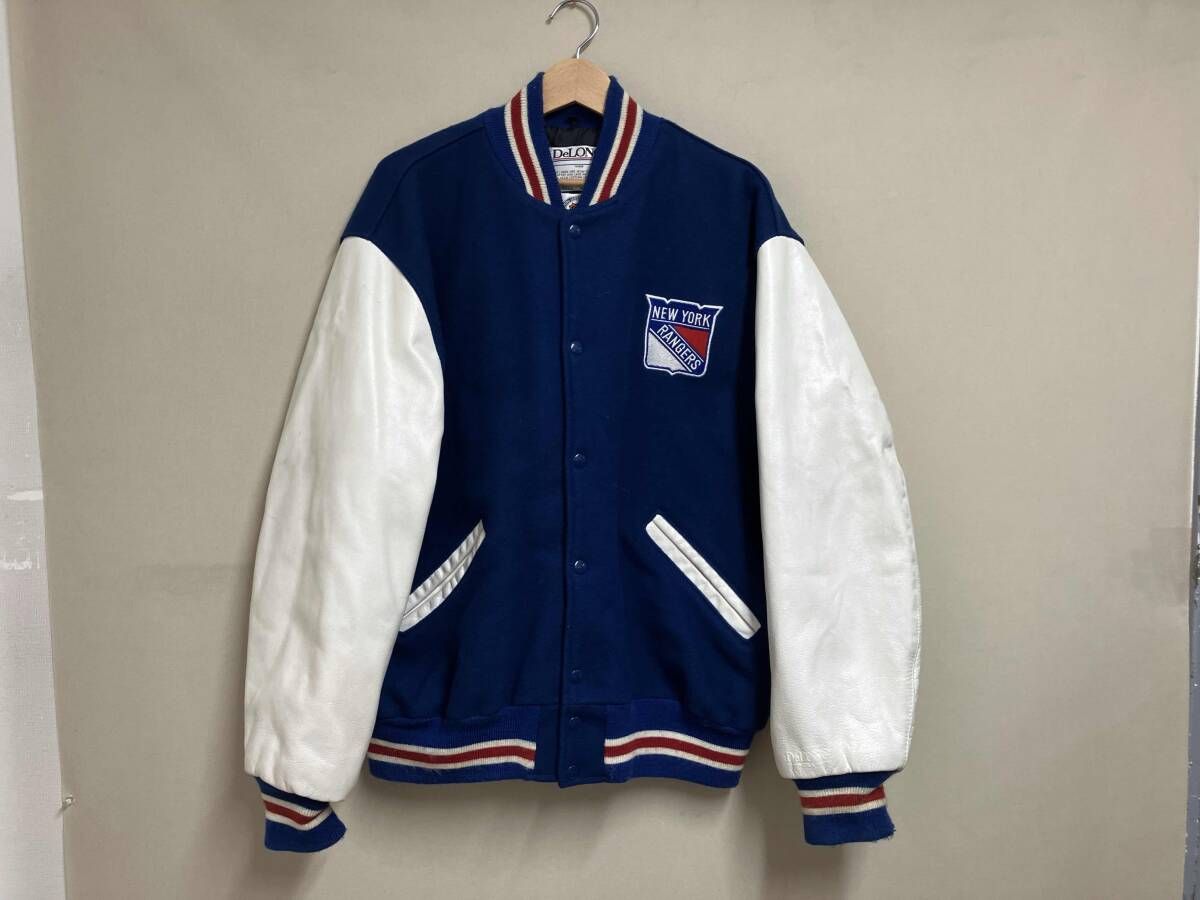 DeLONG デロング 1990's スタジアムジャケット スタジャン RANGERS