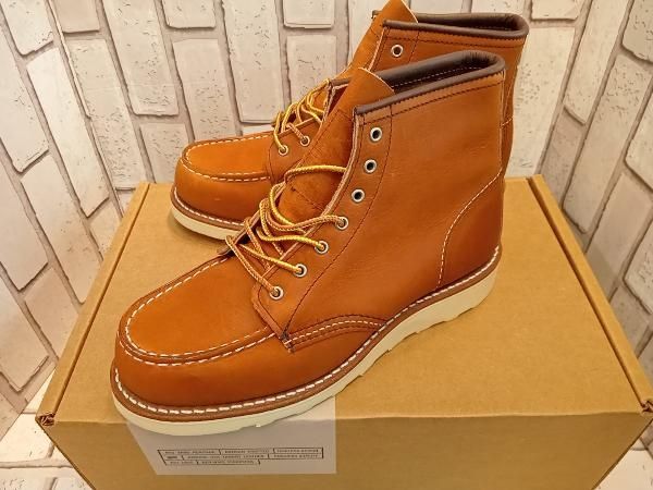 RED WING レッドウィング ショートブーツ 3375 Classic Moc 24 0 cm ブラウン