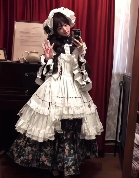 ユウォンモン ロリータ ハンヤン折衷 分離型 エレガント ONE PIECE