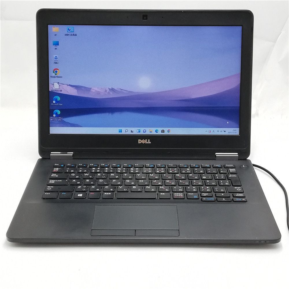 Wi-Fi有 デル ノートパソコン E 7270 第6世代 Core i 3 8 GB 高速SSD 無線LAN Bluetooth カメラ Windows 11 Office済 即使用