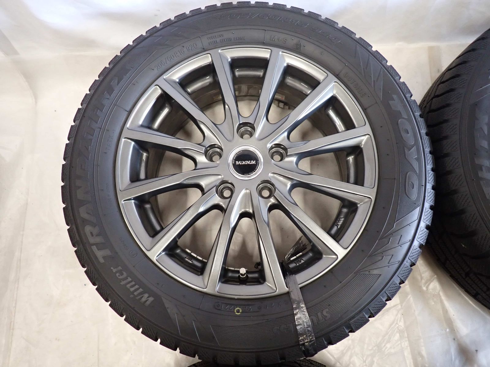 冬4本SET 会社宛 205 60 R 16 6 5 J 92 Q トーヨー ウィンタートランパス TX アルミ ノア ヴォクシー エスクァイアNO F 6504