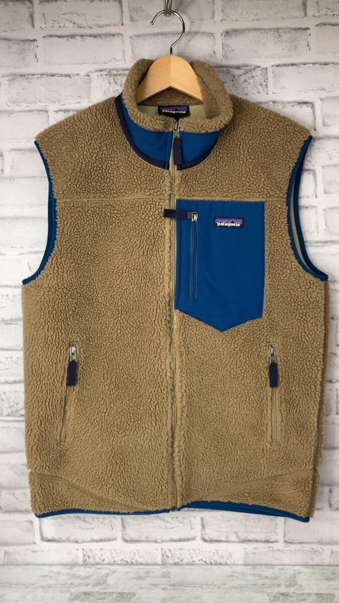 オーカー 黄土色 Patagonia ベスト RETRO-X VESTサイズ M