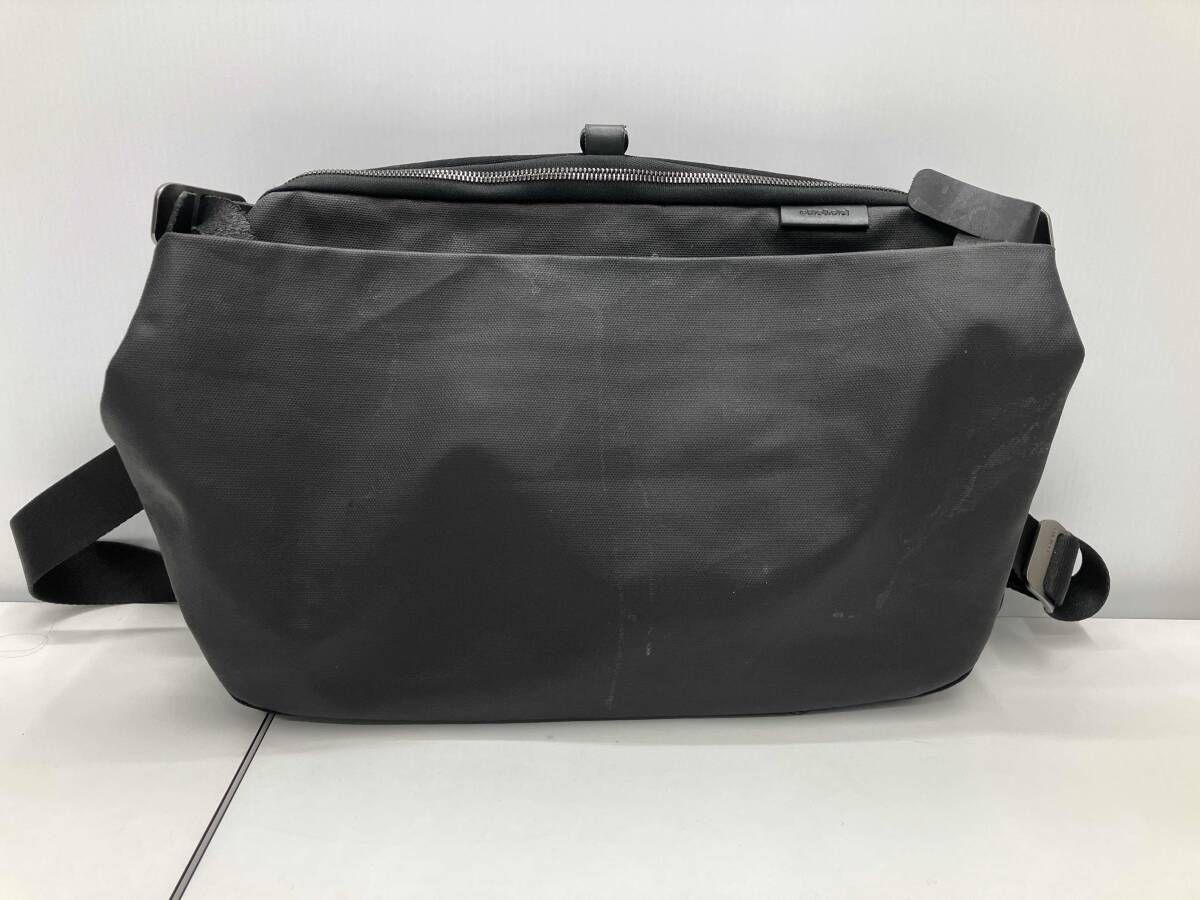 COTE-CIEL RISS COATED CANVAS コートエシエル ショルダーバッグ ボディーバッグ ブラック コーテッドキャンバス