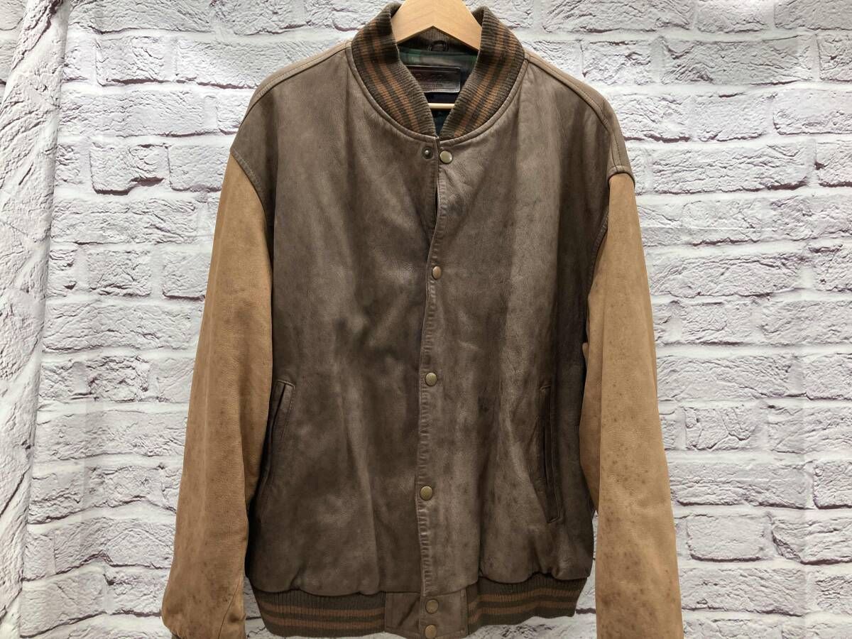 Brooks Brothers スタジャン 表記サイズL ブラウン 