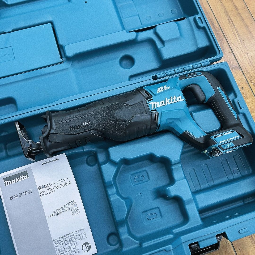 ◇マキタ コードレスレシプロソー 18V JR187DZK 本体＋ケース 【未使用