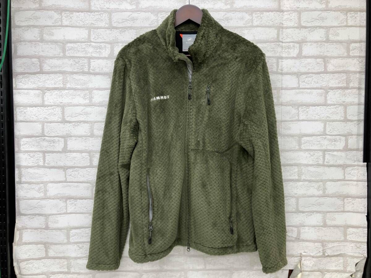 MAMMUT 1014 22992 マムート ゴブリン ミドルレイヤー ジャケット フリース メンズ ダークマーシュ sizeL アウトドア
