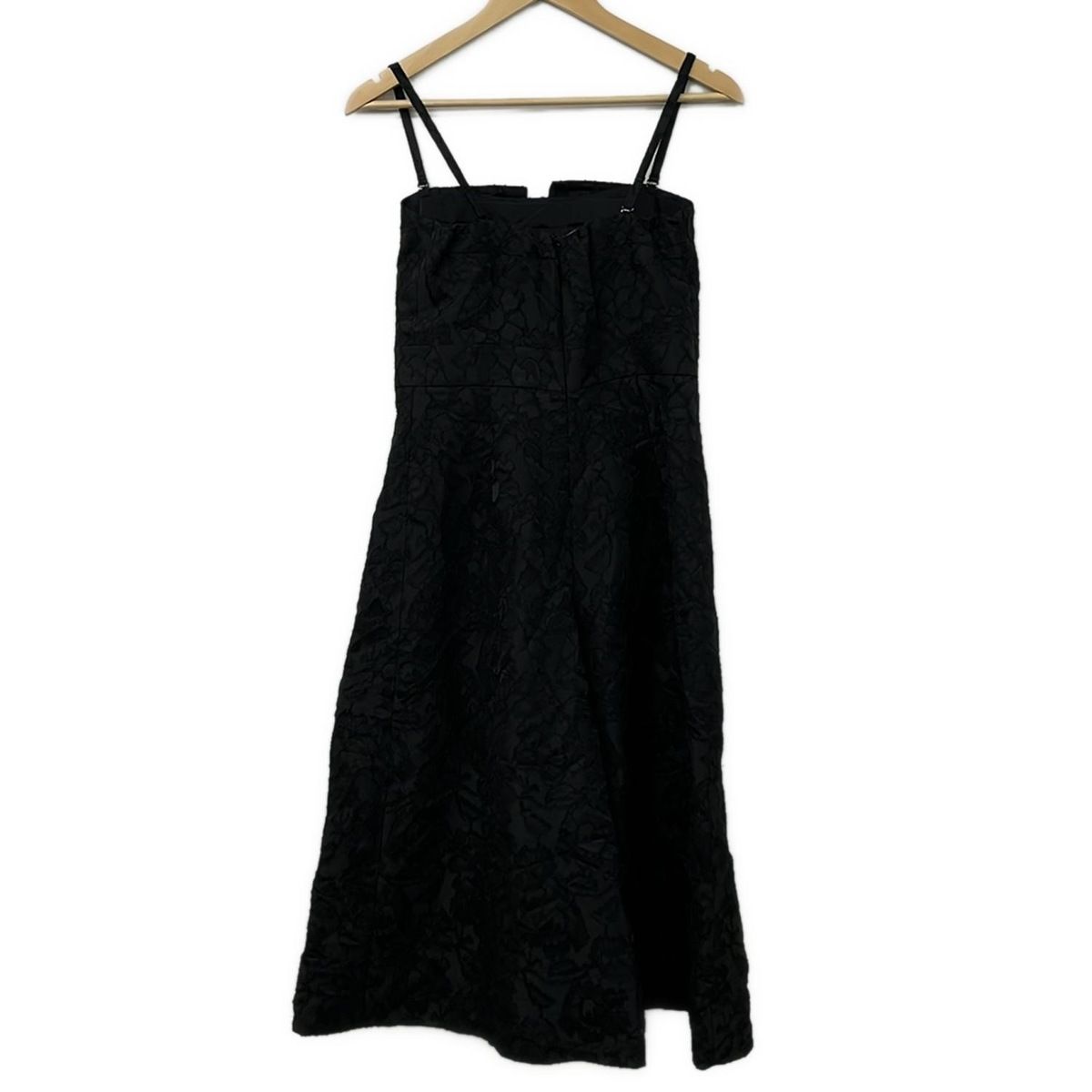 Diagram GRACE ダイアグラム オールインワン サイズ38 M レディース - 黒 クロップド 半端丈 花柄