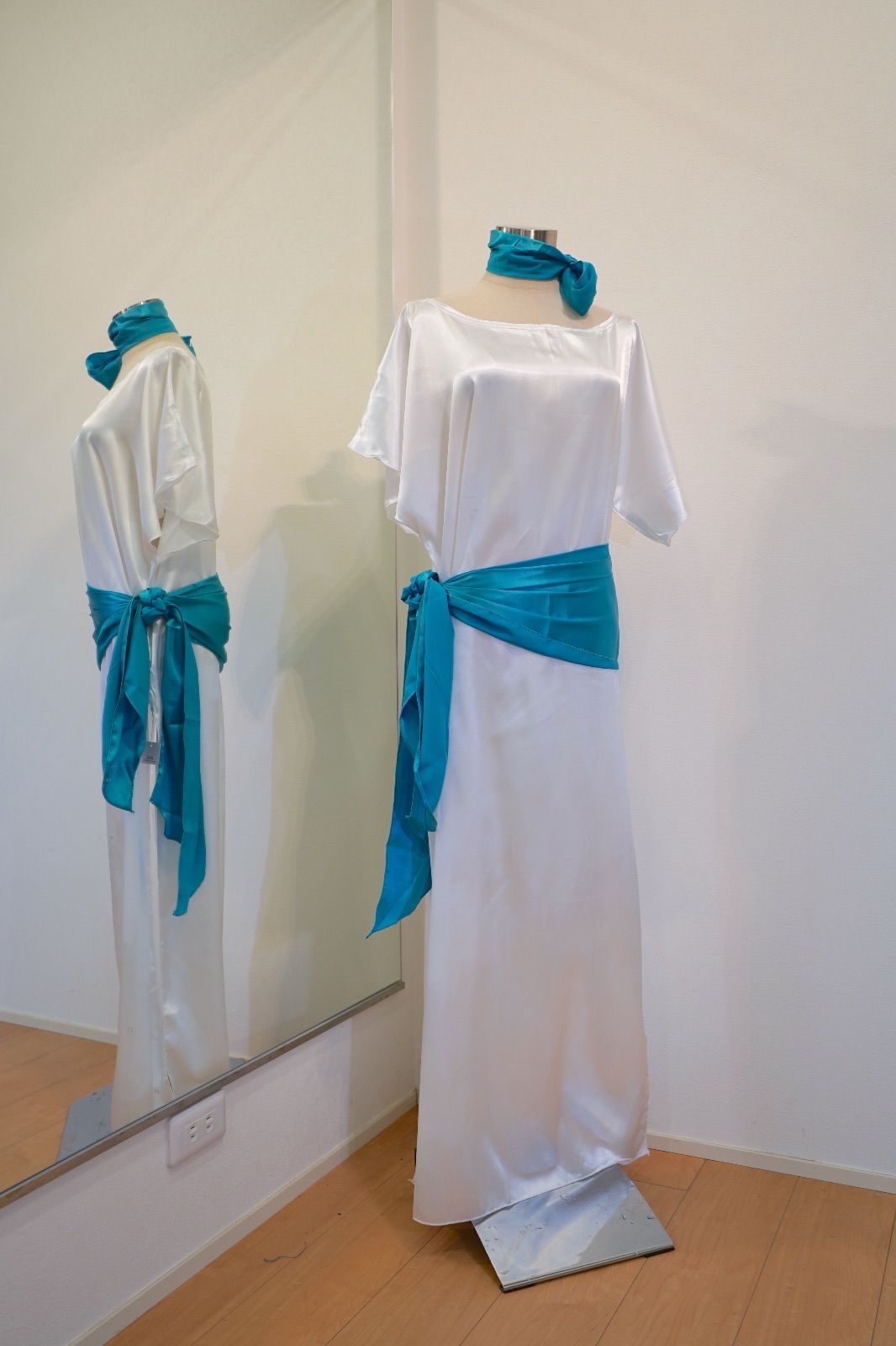  ホワイト ディドレス ４点セット 25-1062 セットアップ ベリーダンス