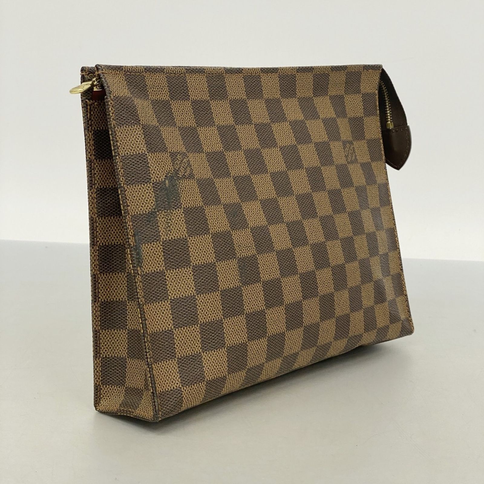 ルイ ヴィトン Louis Vuitton バッグ ポーチ ダミエ ポッシュトワレット26 N 47543 エベヌレディース