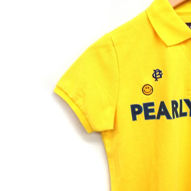 パーリーゲイツ PEARLY GATES 国内正規品 ポロシャツ 半袖 ラバーロゴ