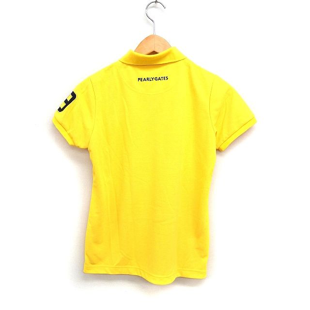 パーリーゲイツ PEARLY GATES 国内正規品 ポロシャツ 半袖 ラバーロゴ
