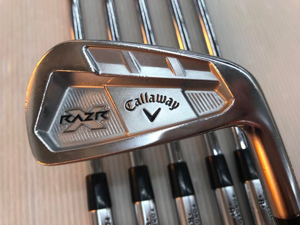 キャロウェイ RAZR X FORGED NSプロ950 GH アイアンセット 最短
