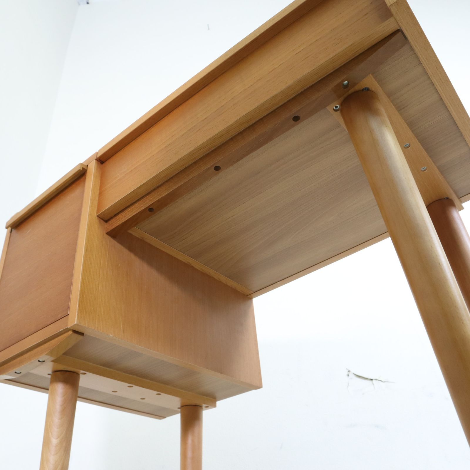 unico ウニコ 廃盤 ALBERO アルベロ ドレッサー 鏡台 チーク材 北欧