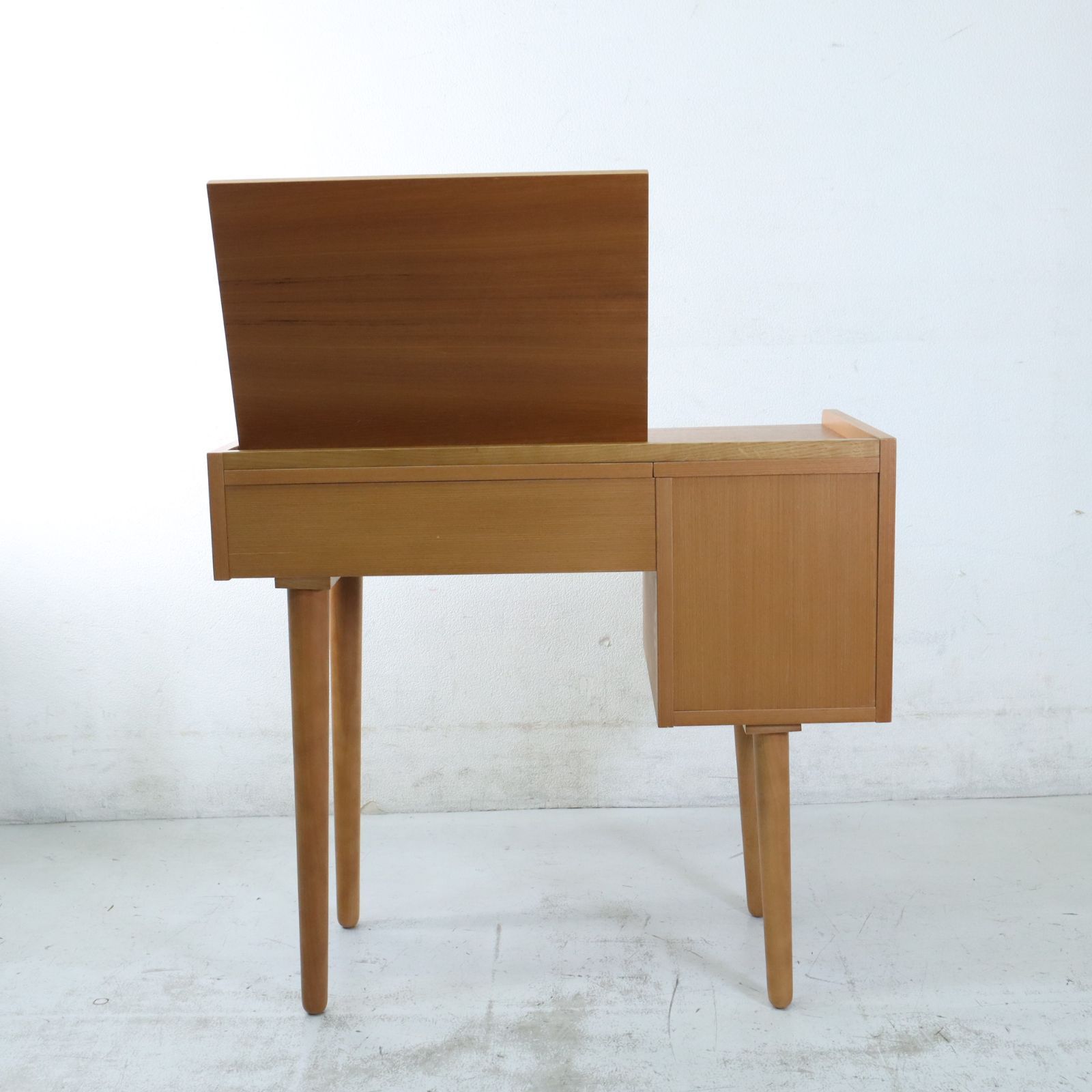 unico ウニコ 廃盤 ALBERO アルベロ ドレッサー 鏡台 チーク材 北欧