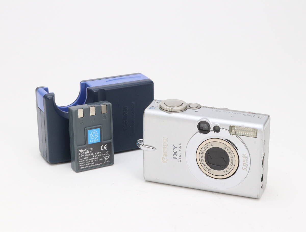 完動品キヤノン Canon IXY DIGITAL 500 付属品多数 完動品キヤノン Canon IXY DIGITAL 500 付属品多数