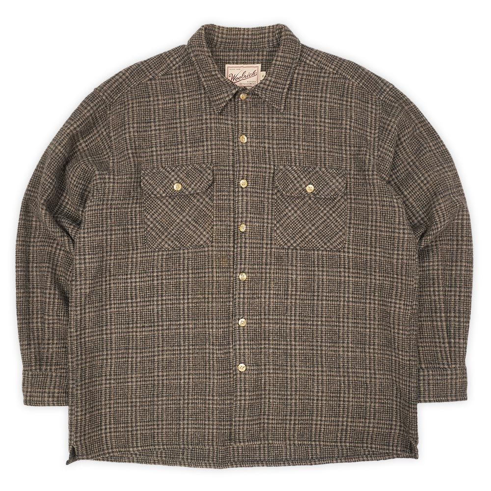ウールリッチ WOOLRICH 00s 2000年代 ウールボックスシャツ 開襟