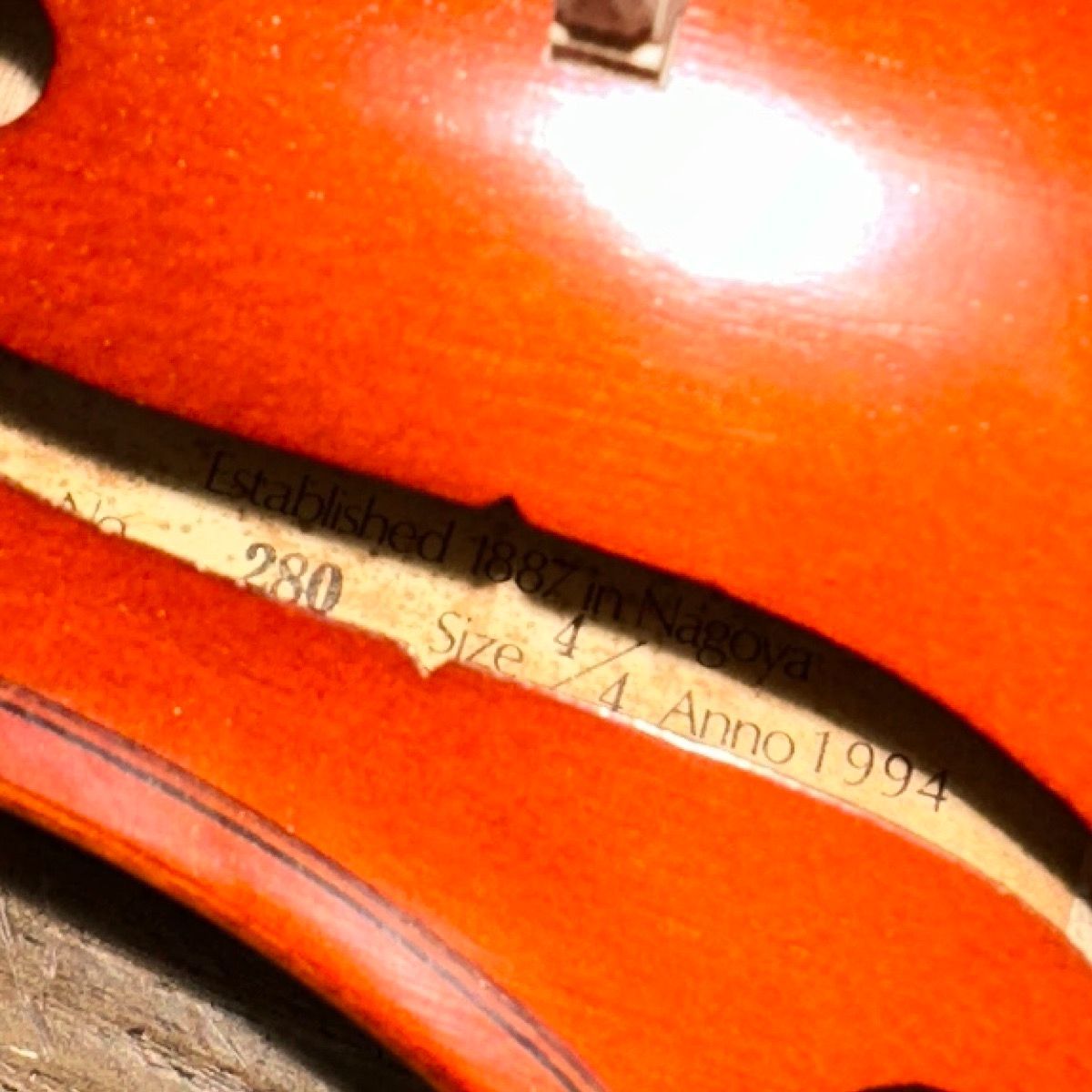 Suzuki No.280 1994年製 4/4 Violin スズキ バイオリン - メルカリ