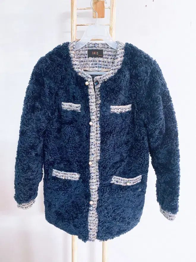 ヴィンテージ ジュニア150 13 Y DAKSジュニア ツイードキルティング ボアアウター