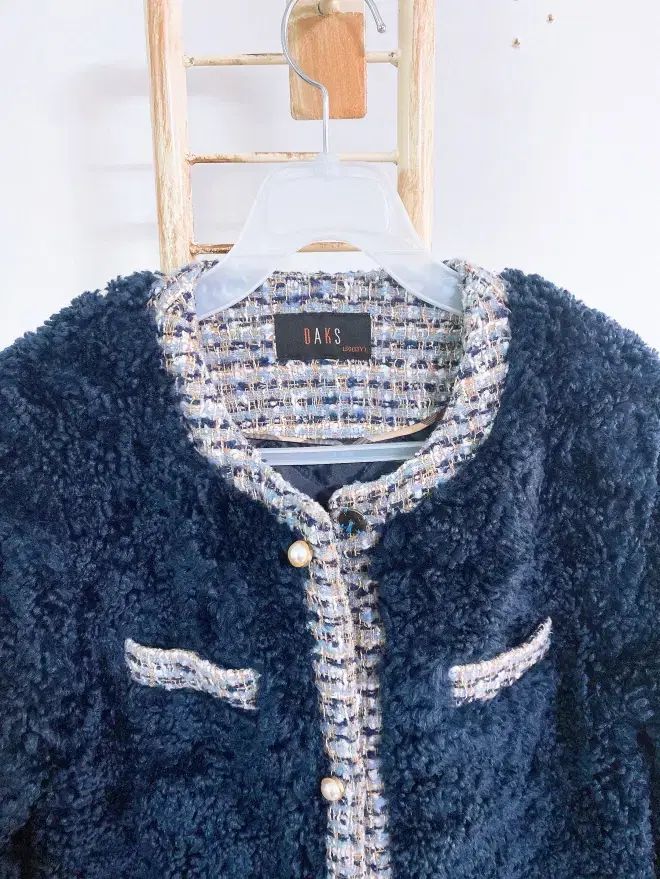 ヴィンテージ ジュニア150 13 Y DAKSジュニア ツイードキルティング ボアアウター