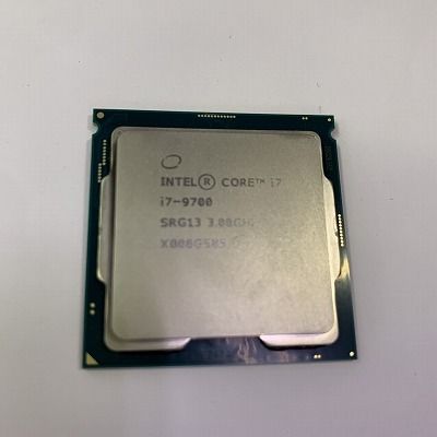 PCパーツ Core i 7-9700 3.00 GHz