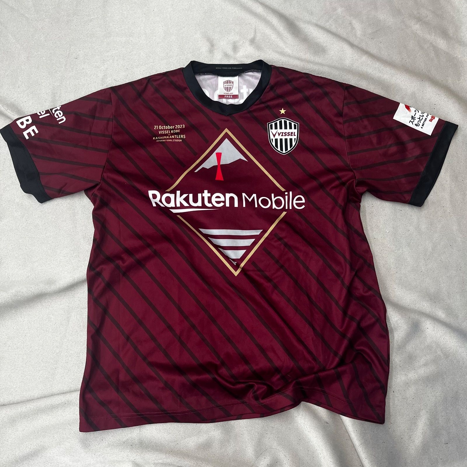 ヴィッセル神戸 2023シーズン記念ユニフォームTシャツ 入場者限定