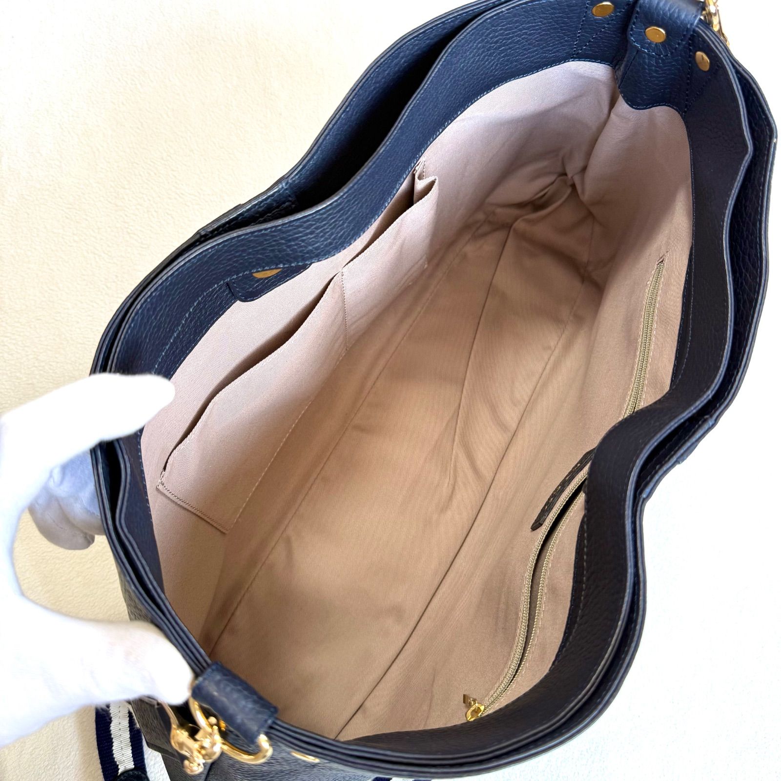 極美品未使用級・ネイビー✨ATAO アタオ エルヴィ ELVY 2way