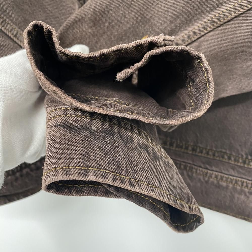 中古】STUSSY WORK GEAR DENIM ZIP WORK JACKET サイズS 115682