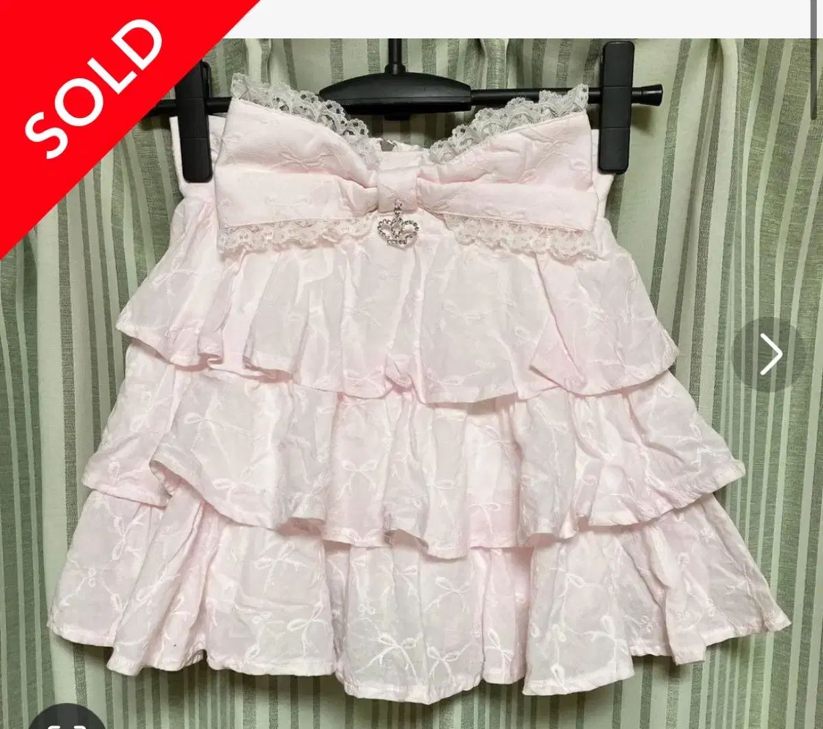 アンクルージュ コットンレース スカパン