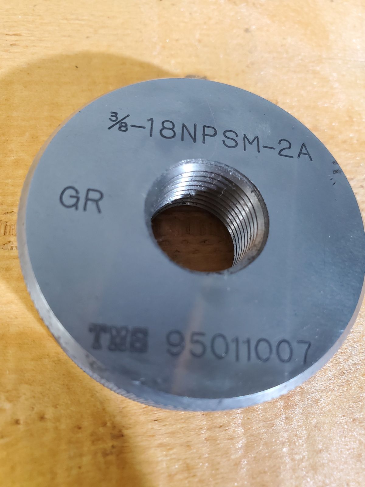  TMS 三鷹精工 ネジリングゲージ ネジプラグゲージ セット 3 8-18 NPSM-2 A その他 切削 切断 穴あけ