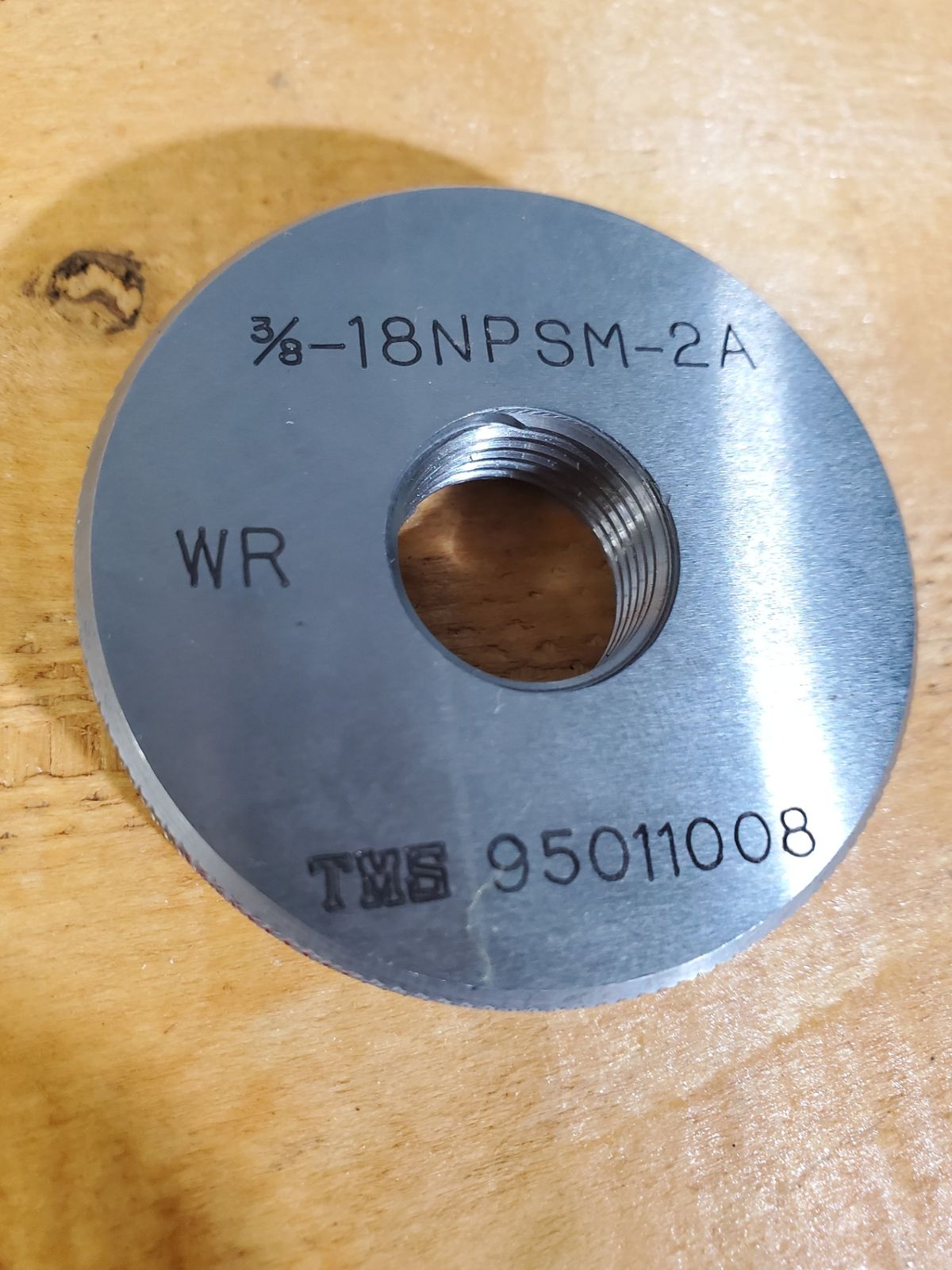 TMS 三鷹精工 ネジリングゲージ ネジプラグゲージ セット 3 8-18 NPSM-2 A