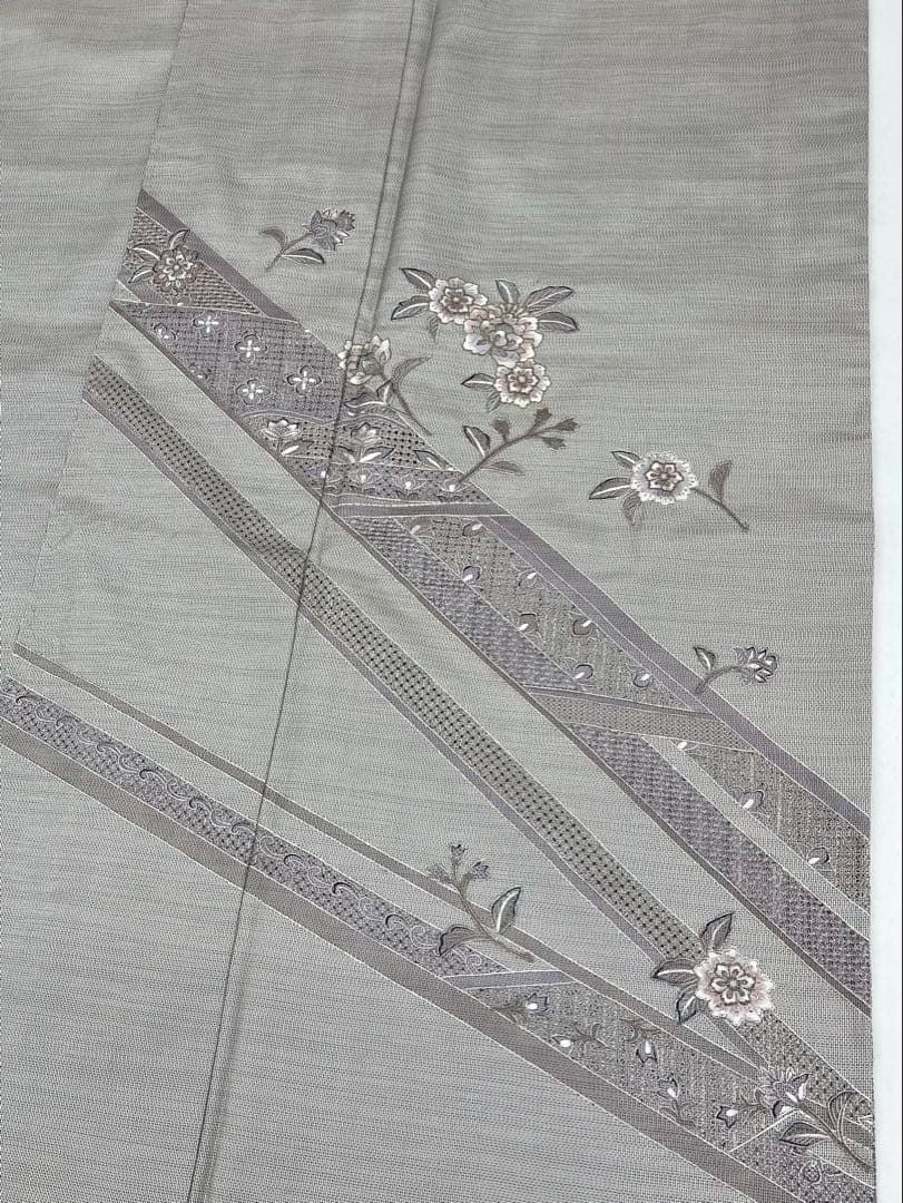 蘇州刺繍 汕頭刺繍 付け下げ 訪問着 大島紬 正絹 A129 - メルカリ