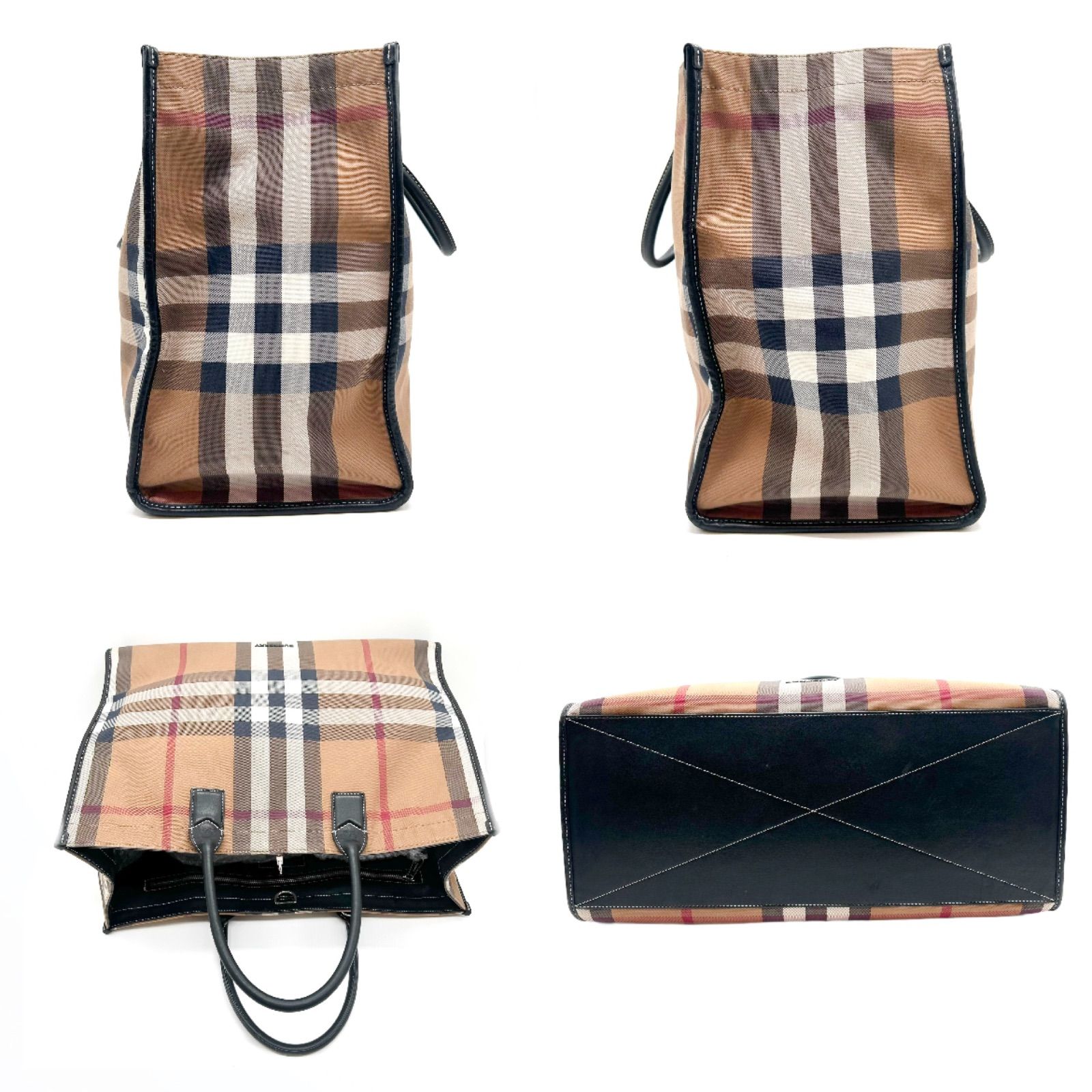 BURBERRY バーバリー ノバチェック 2WAY トートバッグ 8041894