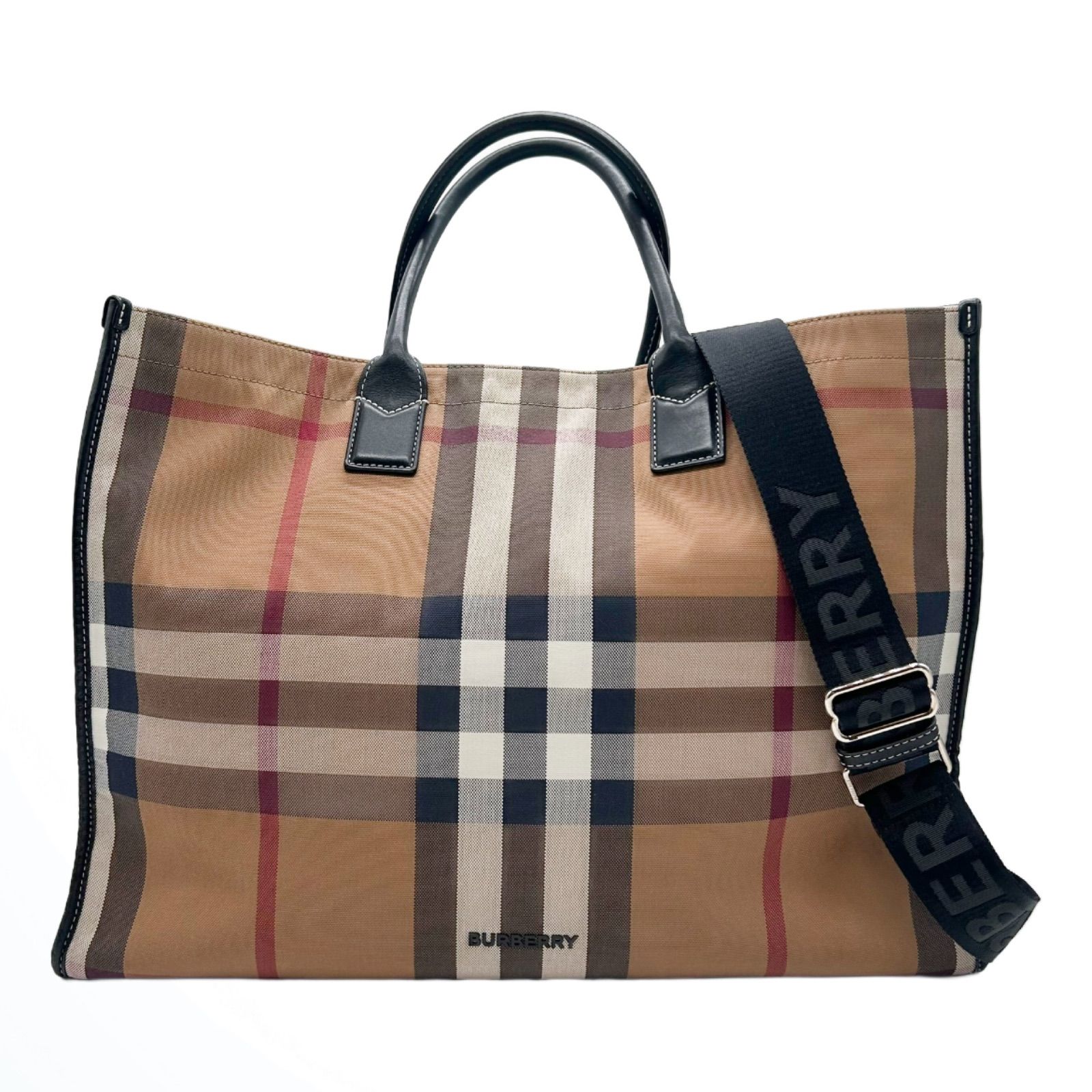 BURBERRY バーバリー ノバチェック 2WAY トートバッグ 8041894