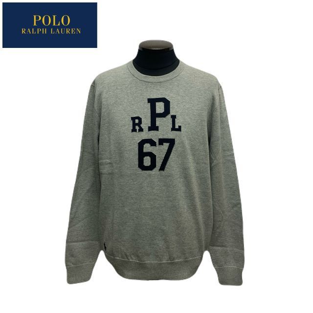 POLO ポロラルフローレン ハイゲージ ニットシャツ セーター コットンセーター PRL 67 ラルフ 正規 アメリカ 1741