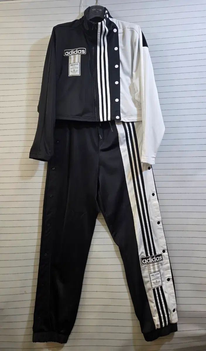 アディダス アディ ブレーキ ブラック 白 トラック セット
