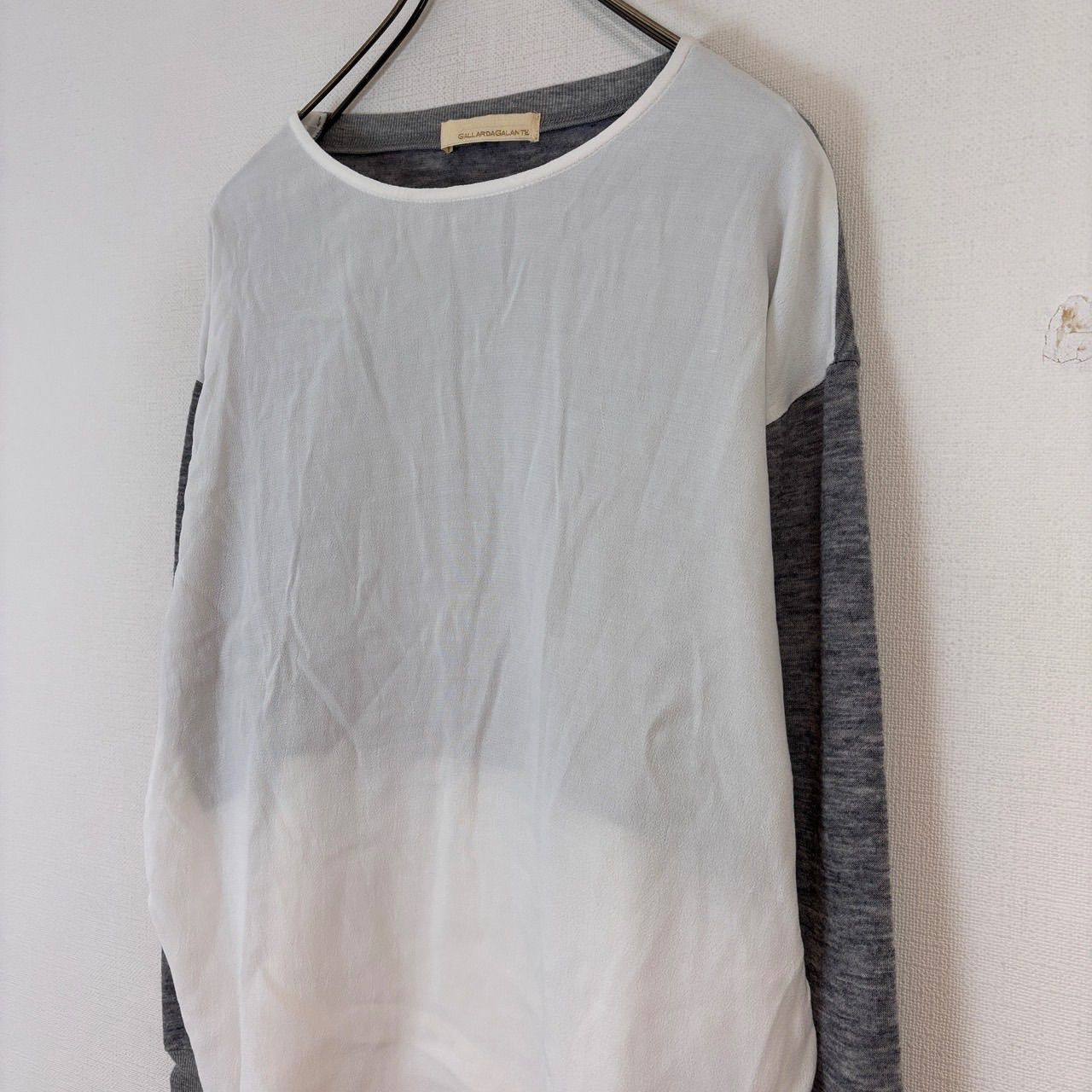 長袖カットソー