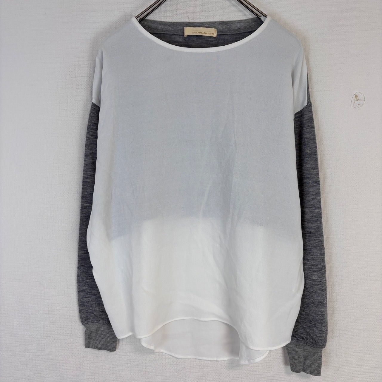 ガリャルダガランテ GALLARDAGALANTE F 長袖カットソー Tシャツ シンプル