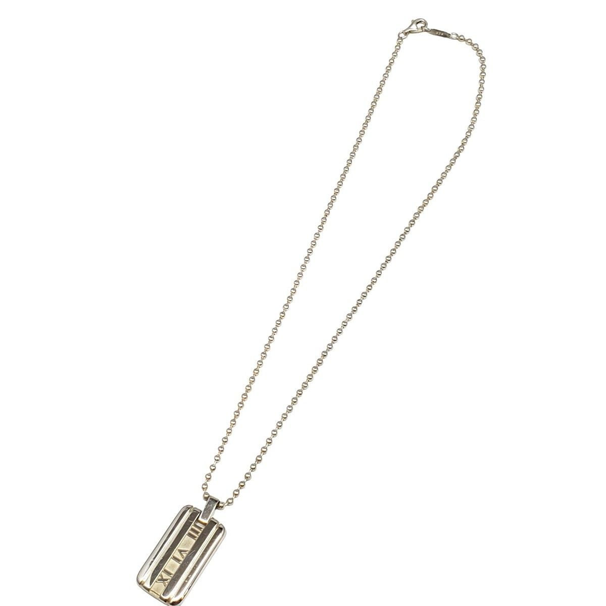 TIFFANY&Co. ティファニー アトラス ネックレス プレート ボール