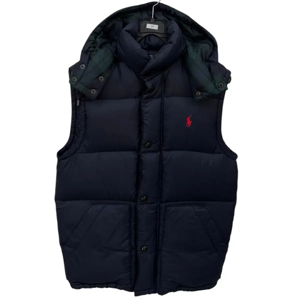 ポロラルフローレン フード脱着 ダウンベスト