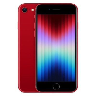 「未使用近い」IphoneSE 32GB SIMフリーバッテリー100%超美品 バッテリー100%】iPhoneSE(第3世代) SIMフリー レッド 美品 送料無料