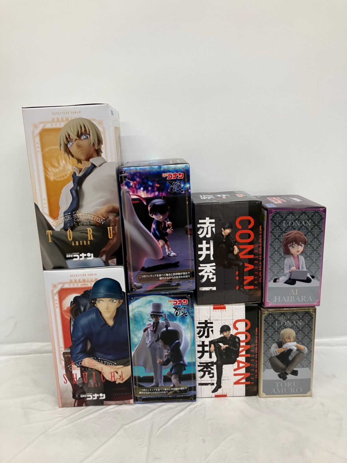 未開封 名探偵コナン フィギュア 8種セット LFQ827 f101 - メルカリ