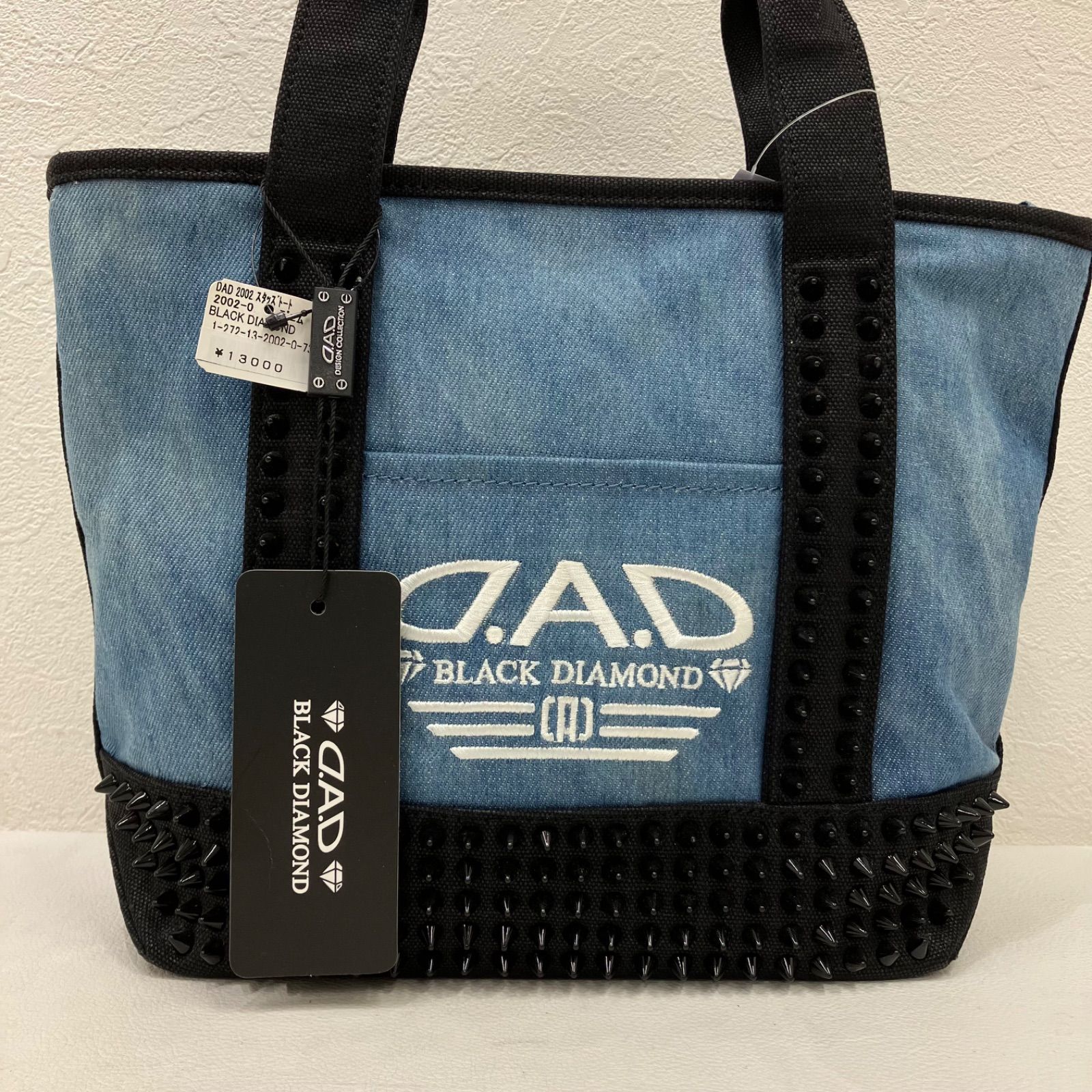 7579 D.A.D BLACK DIAMOND デーアーデー ギャルソン トートバッグ 