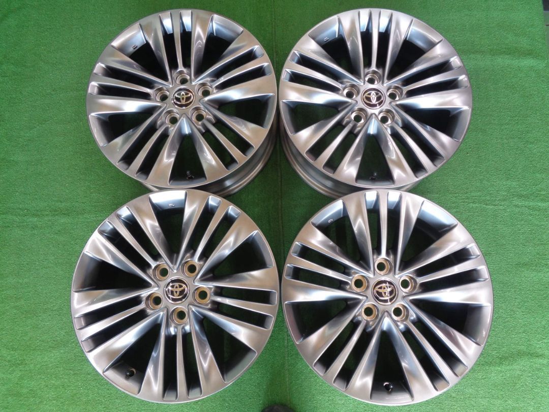 トヨタ 40系 アルファード 18インチ ホイール 4本セット 7 J 18 5 H 120 40 ヴェルファイア atsugiM 19