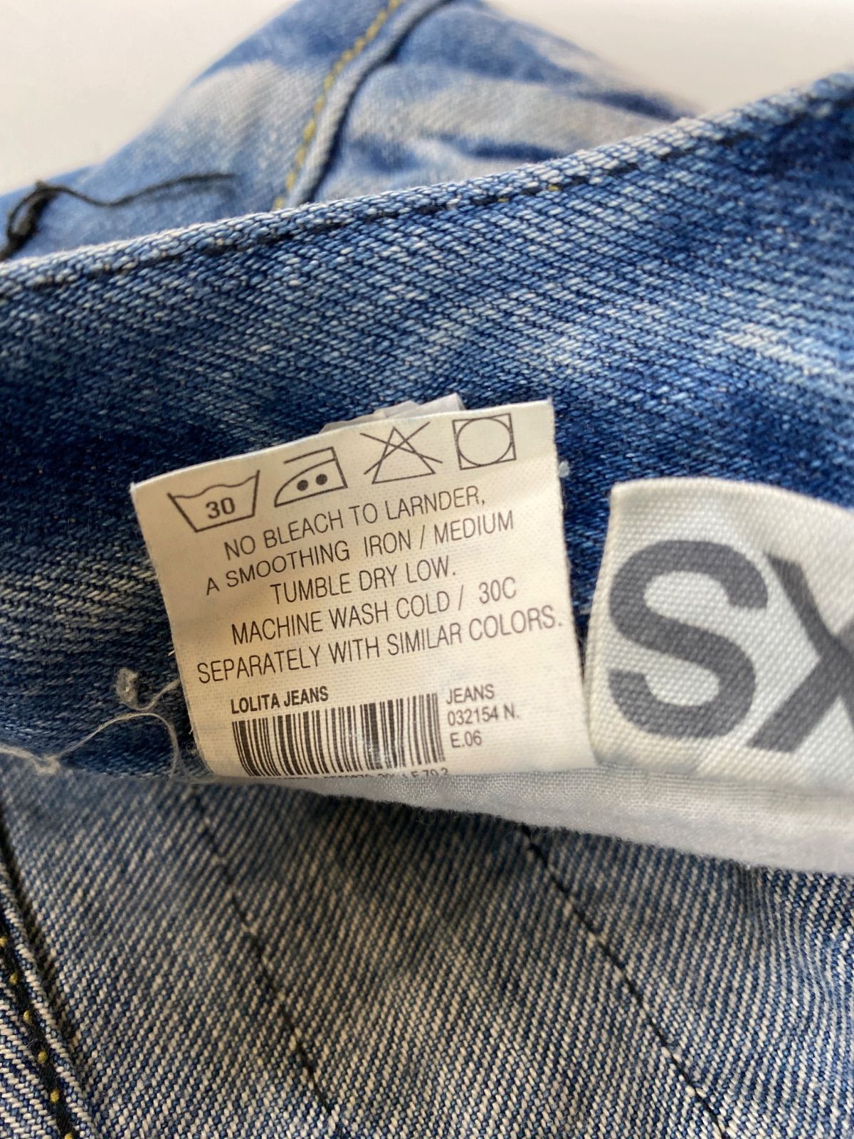 A【A23-59】◇ LOLITA JEANS XSサイズ デニムパンツ 青色 - メルカリ