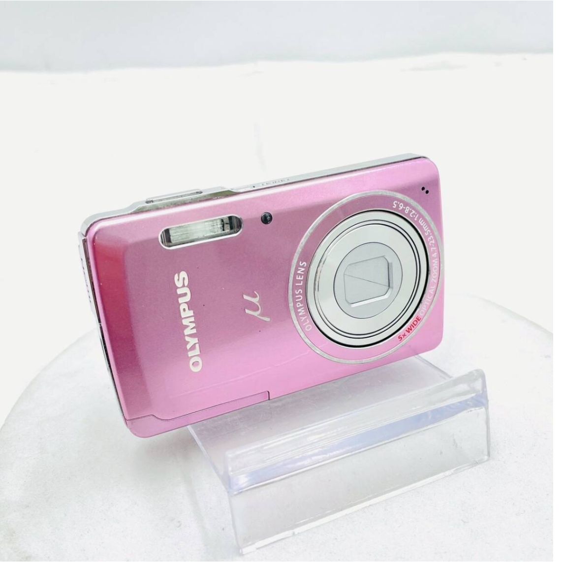 ❗️✨パーツどりにも✨❗️】✨OLYMPUS μ-5010 ピンク デジタルカメラ